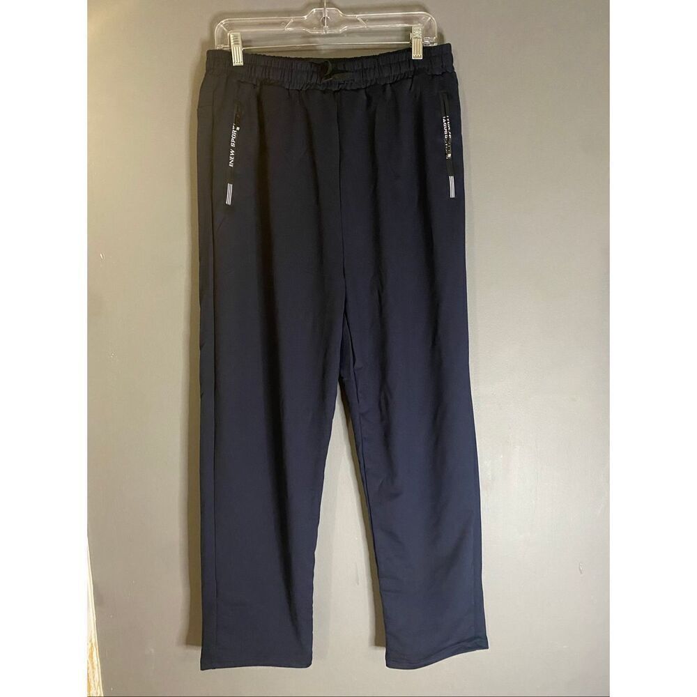 New Sport Quick Dry Athletic Sweat Pants Zipper Pockets Size XXL NWOT